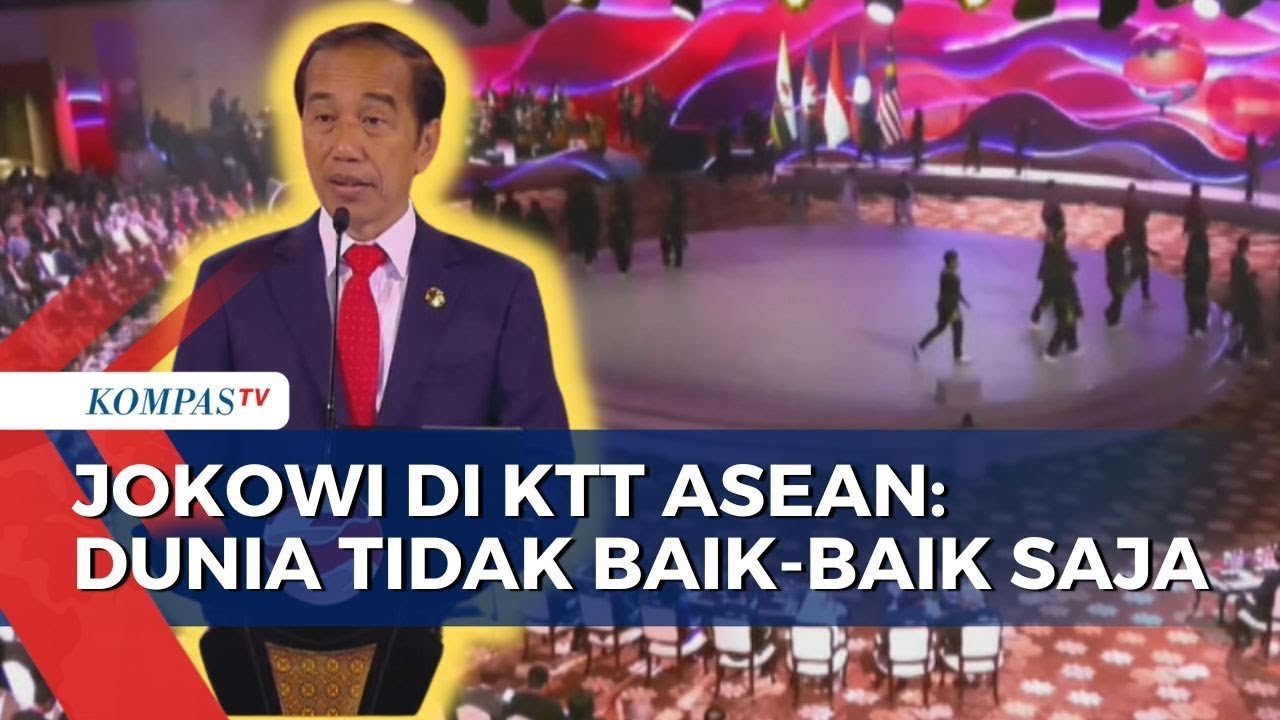 Presiden Jokowi Resmi Buka KTT Ke 43 ASEAN di Jakarta
