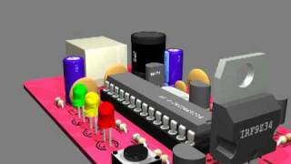 Animation Eagle3D / PoV-Ray