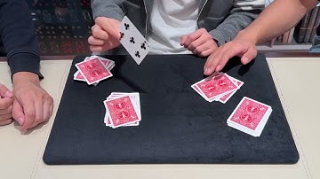 Super Cards Across by JT Magic at MJMMagic.com (see link below)