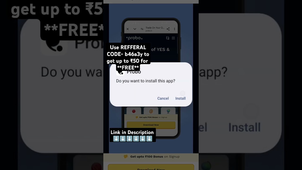 How to download PROBO app in just 30 second|