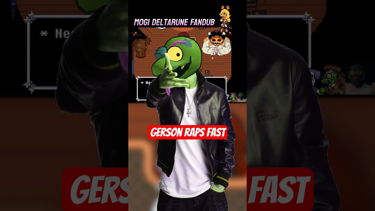 Gerson Raps Fast 💀 | Deltarune Fandub Short