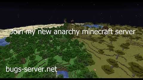Join my new Anarchy Minecraft Server (1.19 Bedrock and Java Crossplay)