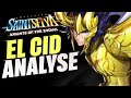 El cid  analyse  saint seiya awakening