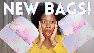 LOUIS VUITTON NEW RELEASES! SUNRISE PASTEL, BUBBLEGRAM ALMA BB - SUPER HOT  NEW LV RELEASES! 