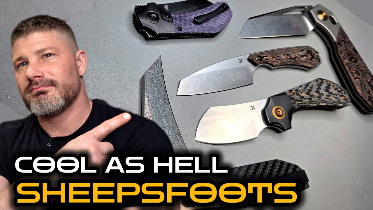 Cool Ass New Sheepsfoot Blades
