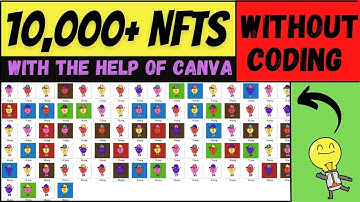 How to Generate 10,000+ Unique NFTs  (No Coding)