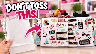 Don’t Toss Your Sticker and Laminate Backing! DIY Reusable Sticker Sheet + Pocket