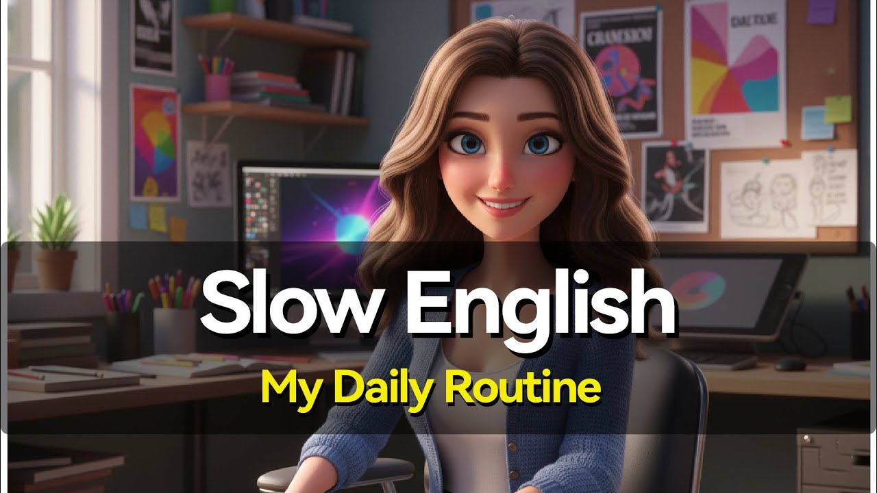 My Daily Routine | Easy English Listening Practice #easyenglish # ...