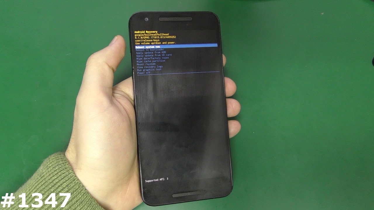 Hard Reset LG Nexus 5X H791 YouTube