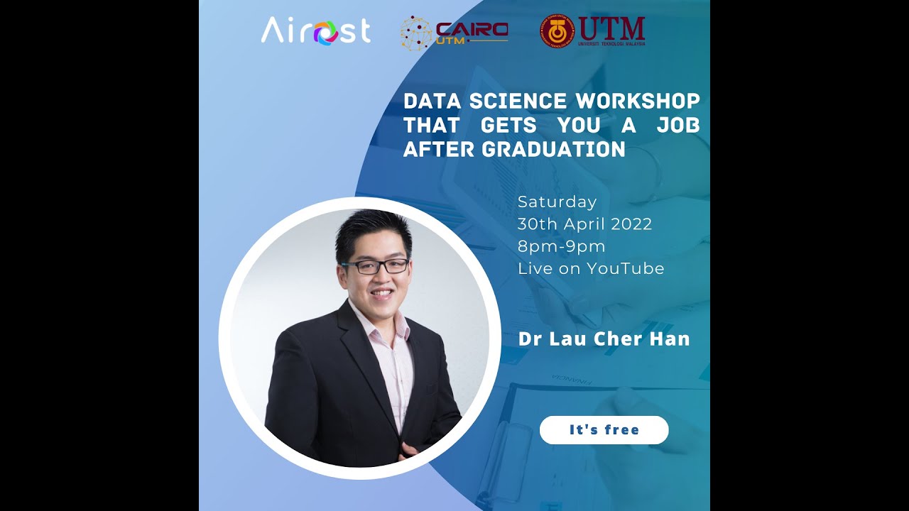 Data Science Workshop that gets you a job after graduation - YouTube