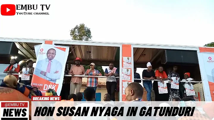 LIVE  INCOMING WREP HON SUSAN NYAGA IN GATUNDURI