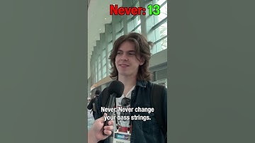 #AskNAMM when should you change your bass strings? Full video on channel! #bassists #bass