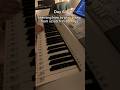 Day 6 - Today I tried playing a few random simple songs I found on YouTube #studymusic #piano