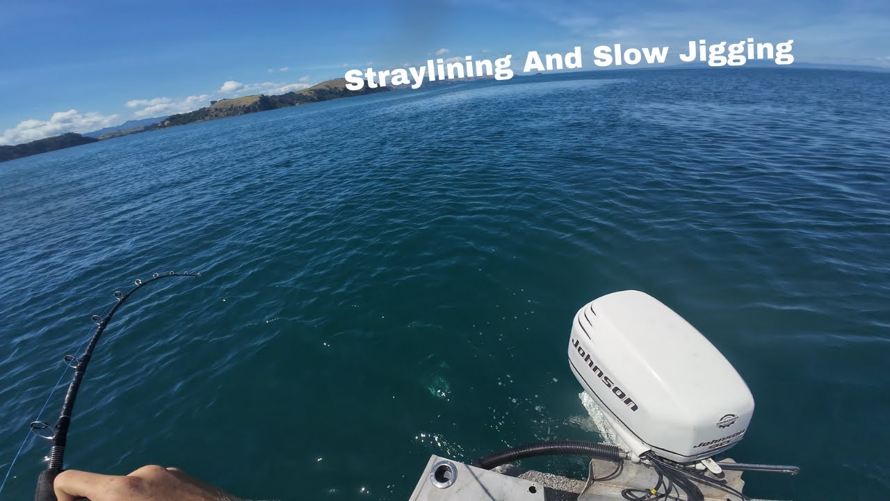 Straylining and Slow Jigging For Snapper (Coromandel, NZ) - YouTube