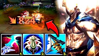 PANTHEON TOP IS 100% UNFAIR TO PLAY AGAINST (VERY STRONG)  S14 Pantheon TOP Gameplay Guide