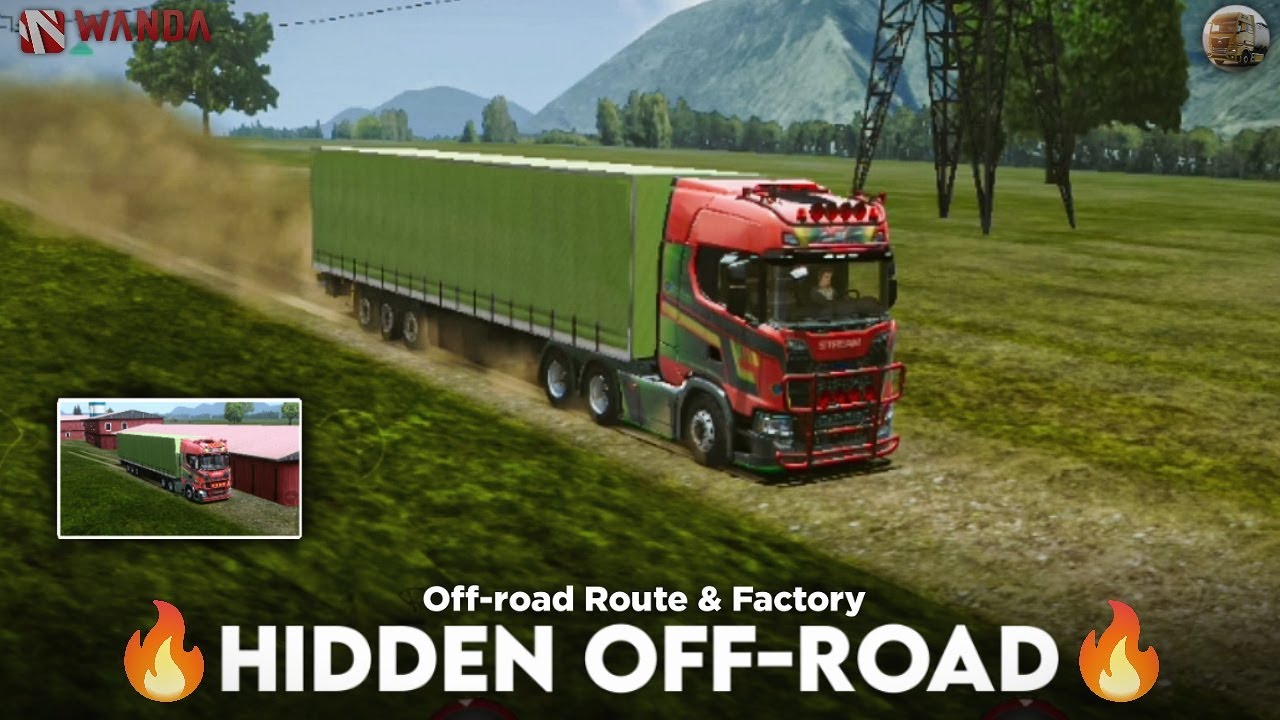 Hidden Off-road Route Of Truckers Of Europe 3 🚚 | Best Quarry and Dust Off-road - 