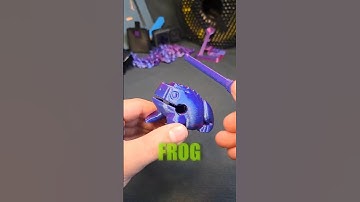 3d Printed (Un)Real Sounding Frog Instrument #3dprinting #3dprintedtoys #3dprinter #viralvideo #fyp