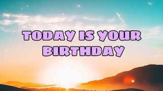 TODAY IS YOUR BIRTHDAY (Mañanita Song) chords