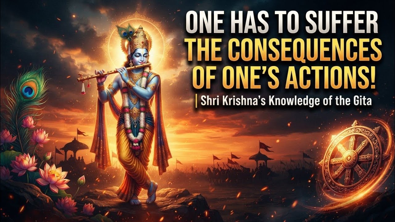 🙏🚩One has to suffer the consequences of one's actions! | Shr