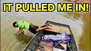 The RIVER BEHEMOTH PULLED ME IN!! (EPIC)