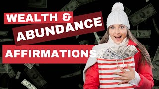 Positive Affirmations For Attracting Abundance And Personal Wealth. Receiving Abundance And Money