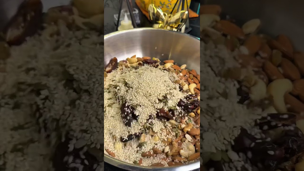 Zero Sugar Instant Dry Fruit Laddu  | Immunity Booster  #asmrcooking #laddu  #homecooking #shorts
