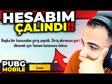 YAYINDAYKEN HESABIM ÇALINDI!! 😓 | PUBG MOBILE