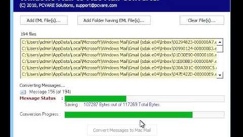 How to Export emails from Windows Mail to Mac Mail