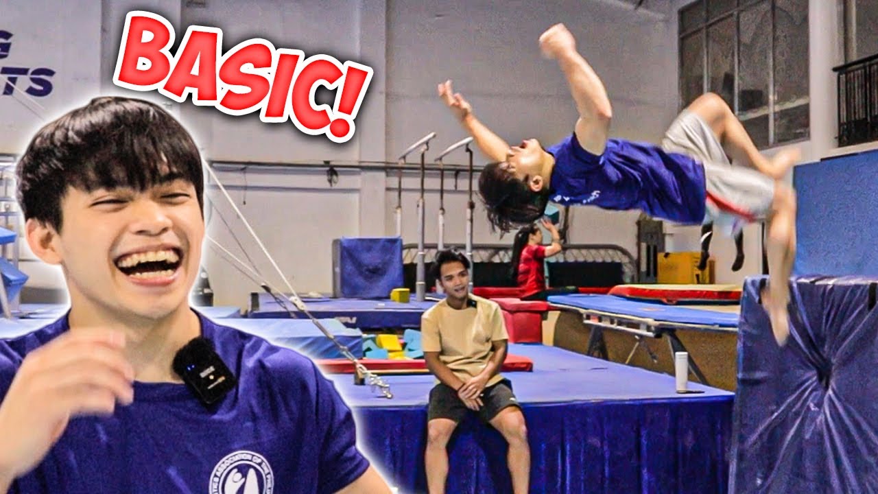 Carlos Yulo Tries Parkour for the First-Time!