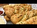 Pain à l'ail et fromage recette facile / Garlic Bread easy recipe
