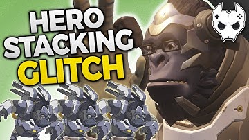 Overwatch HERO STACKING GLITCH - Capture the Flag