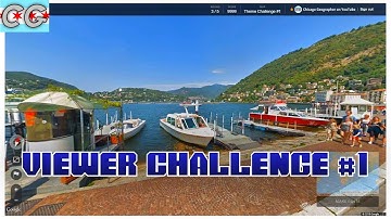 Geoguessr - Viewer Challenge #1 - Hidden Theme - NO MOVING! Play Along!