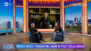 Renzo Rosso, viaggio nel Made in Italy della moda - La Volta Buona 12/04/2024