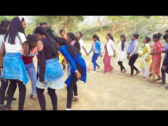 NEW NAGPURI CHAIN DANCE || SONG JAWANI LEKE UD JATO KAUWA || 2024 class=