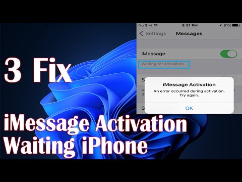 iMessage Waiting For Activation - 3 Fix How To