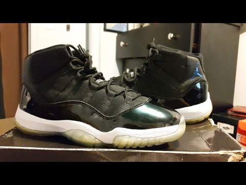 space jam 11 on feet