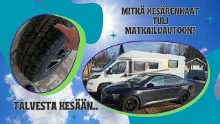 Mitkä kesärenkaat tuli matkailuautoon