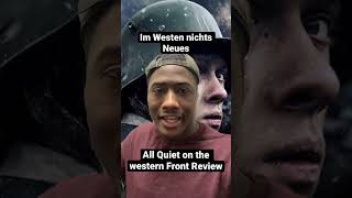 All Quiet on the Western Front (2022) Review!!! #netflix  #AllQuietontheWesternFront #shorts #ww1