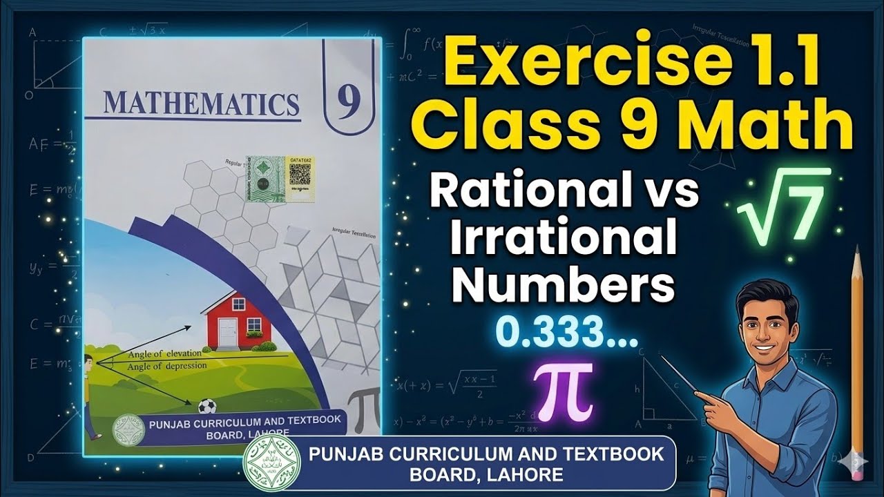 Exercise 1.1 Class 9 Math | Rational & Irrational Numbers - YouTube
