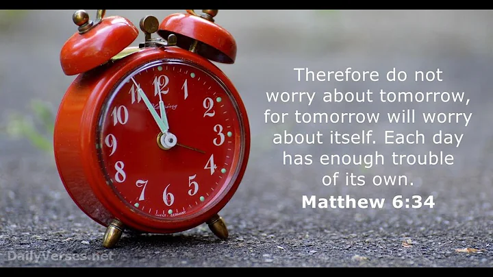 John Murrow's Sermon, "Not To Worry," September 18...