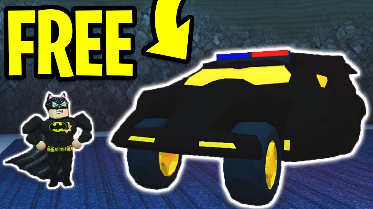 How To Get The Batmobile Or Torpedo For Free New Vehicles Roblox Jailbreak Winter Update Youtube - roblox jailbreak arachnid