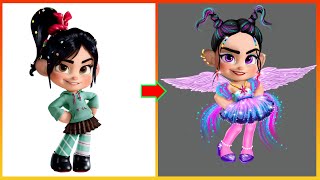 Wreck-It Ralph 2 - Vanellope Glow Up Into Equestria Girls  My Little Pony - Cartoon World