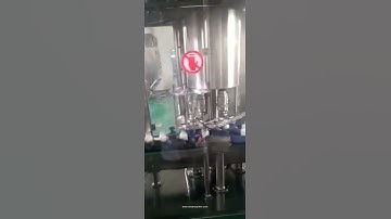 Automatic rotary bottle plastic cap capping machine with cap sorting elevator tank