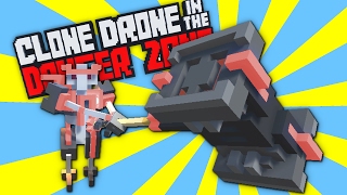 Hammer Only Challenge - Titanium Level 15! - Clone Drone in the Danger Zone Alpha Gameplay