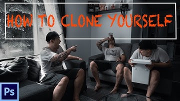 2 easy ways to CLONE yourself in PHOTOSHOP