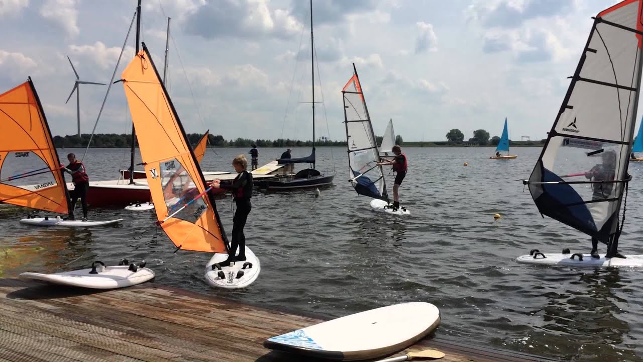Eerste windsurfles 2014_IMG 0850