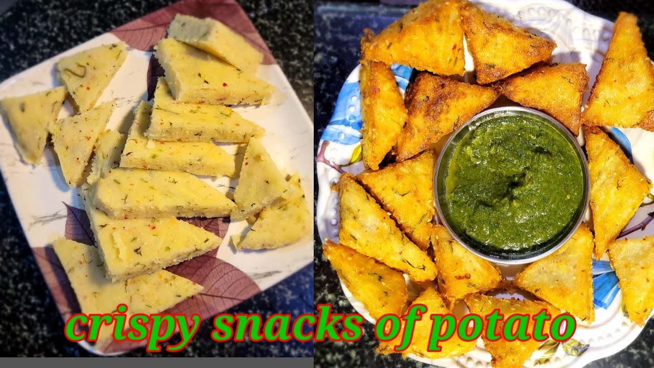 Ops Snack बस 2 आलू से बनाये crispy और मजेदार स्नैक्स | crispy snacks of potato ...