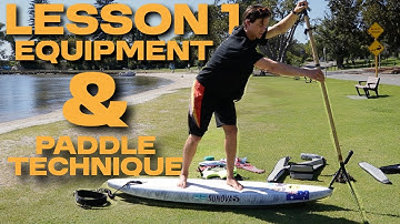 How to Downwind Foil: Lesson 1 - Equipment and Paddling Technique