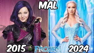 Disney Famous Girls Then and Now 2024