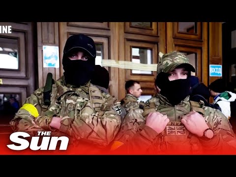 British Freedom Fighters join Ukraine's foreign legion vowing to fight against 'Russia's war crimes'